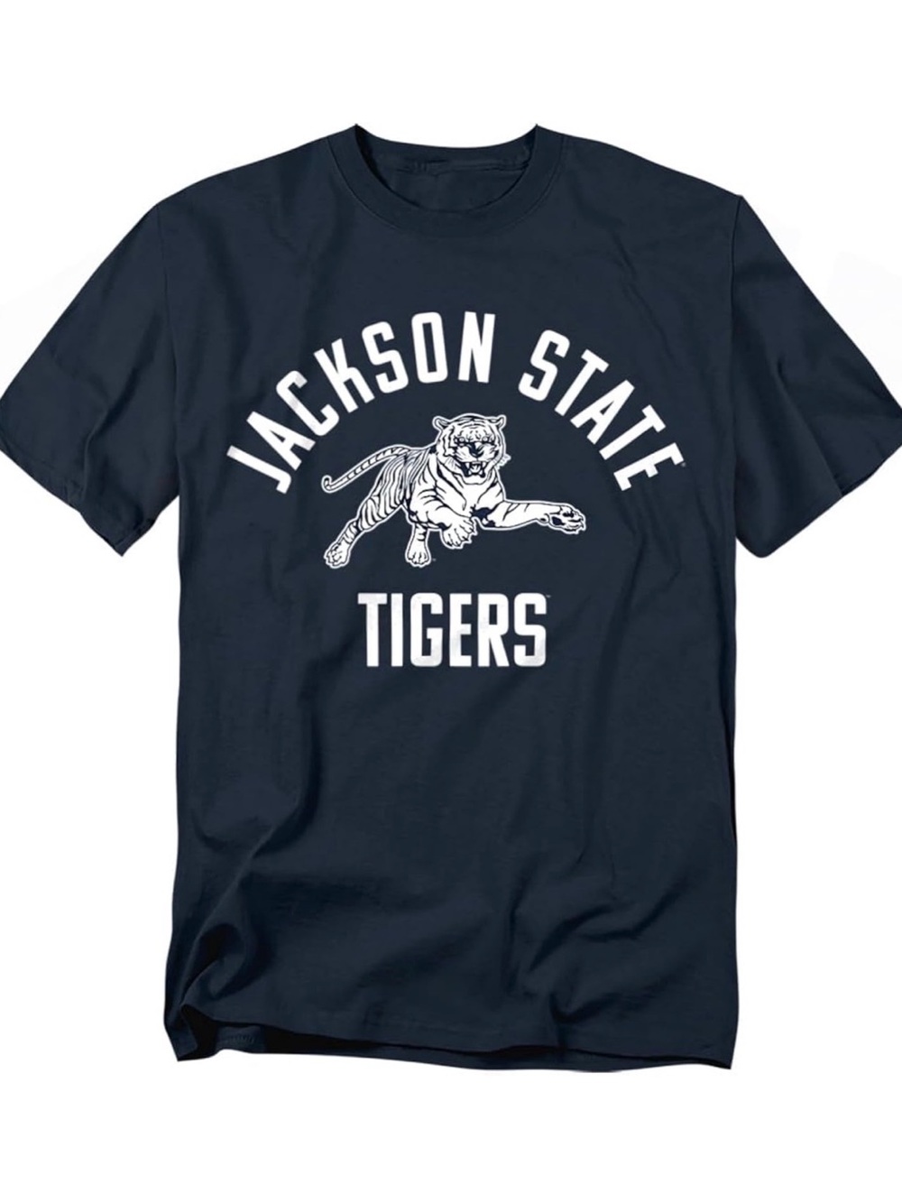 Jackson State University Official One Color Jsu Tigers Logo Unisex Adult T Shir